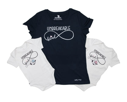 Unbreakable Bond, Baby Boy Organic Cotton Bodysuit