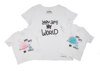 You Are My World, Baby Boy Cotton T-Shirt