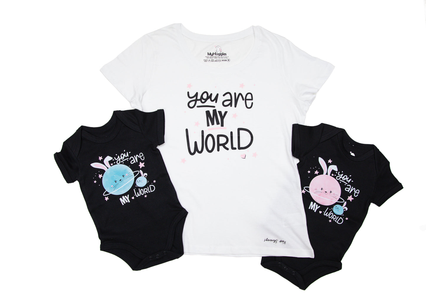 You Are My World, Baby Boy Organic Cotton Bodysuit