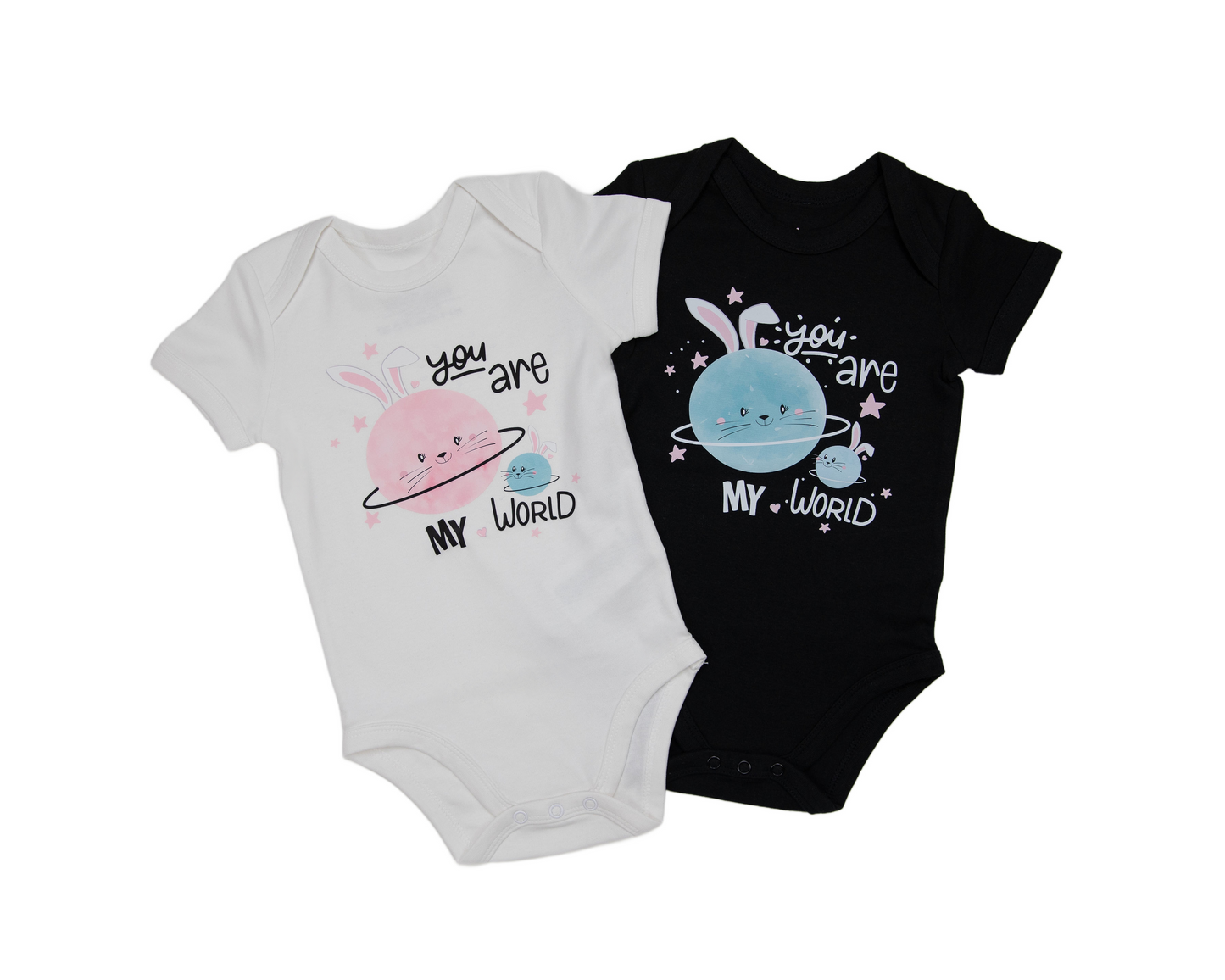 You Are My World, Baby Boy Organic Cotton Bodysuit