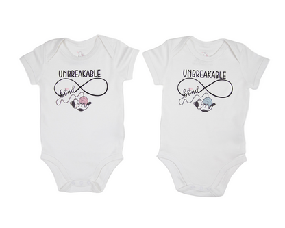 Unbreakable Bond, Baby Boy Organic Cotton Bodysuit