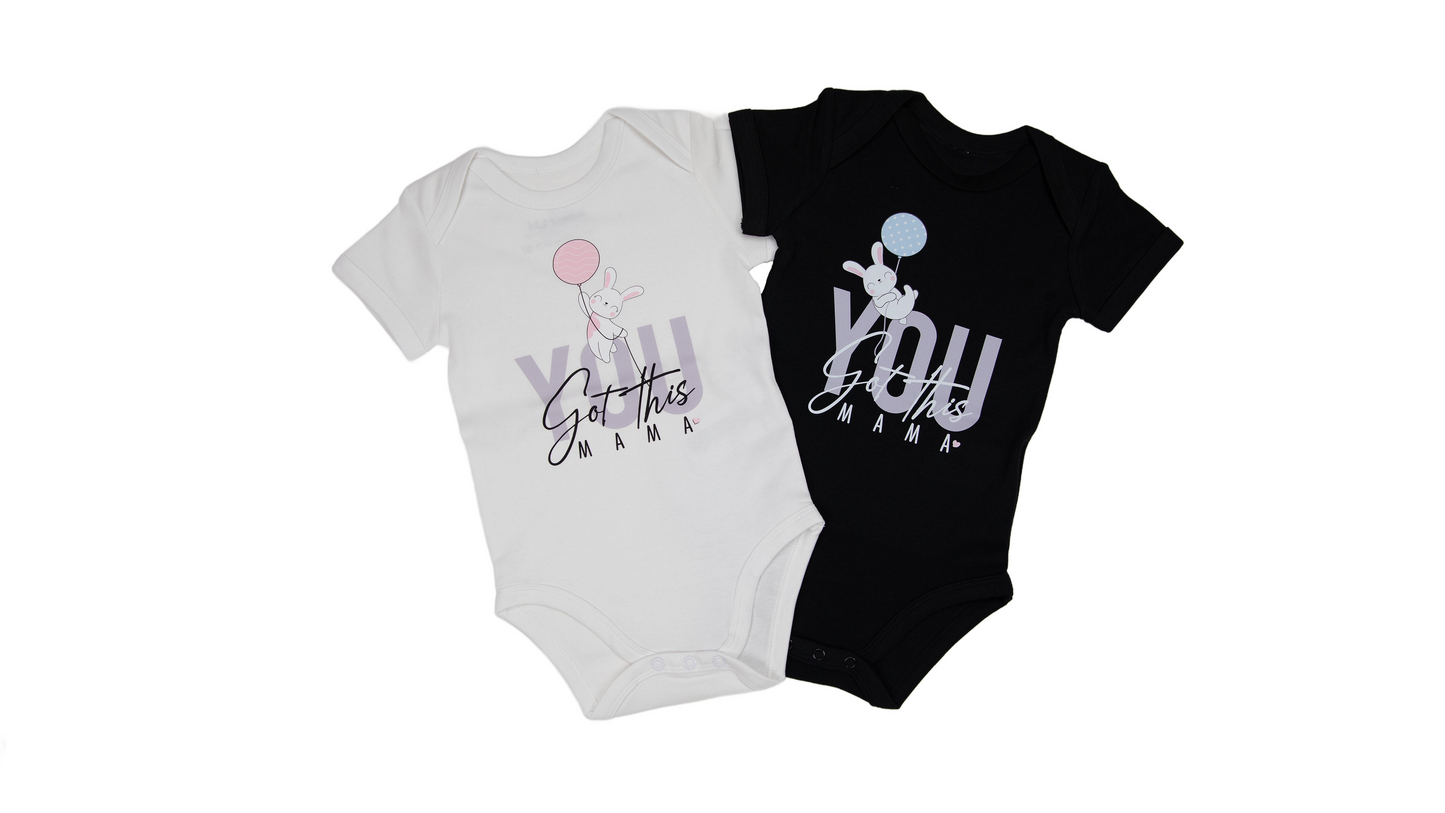 You Got This Mama, Baby Girl Organic Cotton Bodysuit