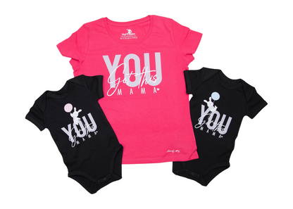 You Got This Mama, Baby Girl Organic Cotton Bodysuit