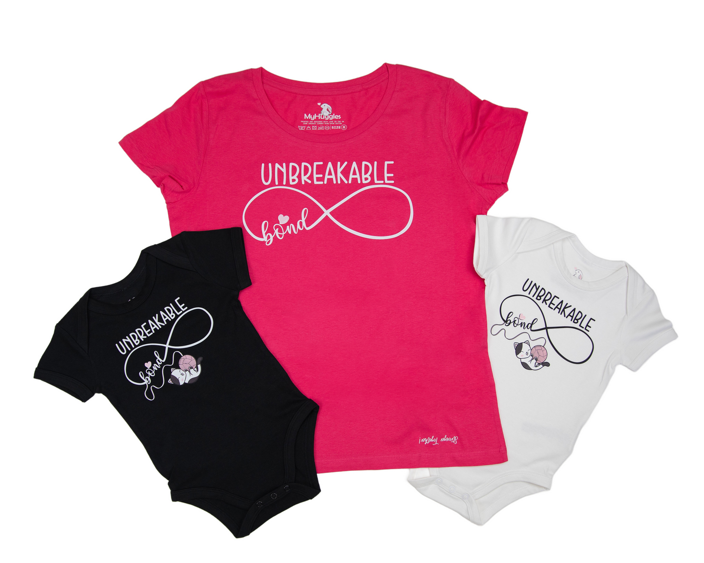 Unbreakable Bond, Baby Boy Organic Cotton Bodysuit