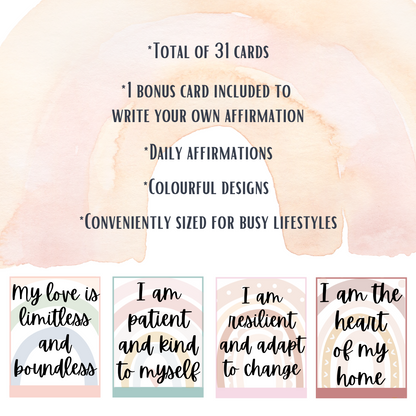 Essential Affirmation Cards for Mothers