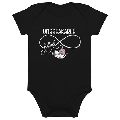 Unbreakable Bond, Baby Girl Organic Cotton Bodysuit