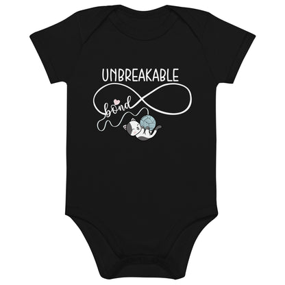 Unbreakable Bond, Baby Boy Organic Cotton Bodysuit