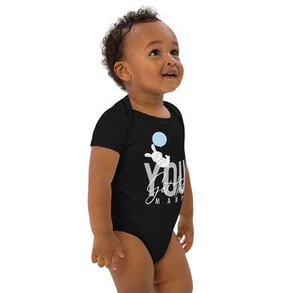 You Got This Mama, Baby Boy Organic Cotton Bodysuit