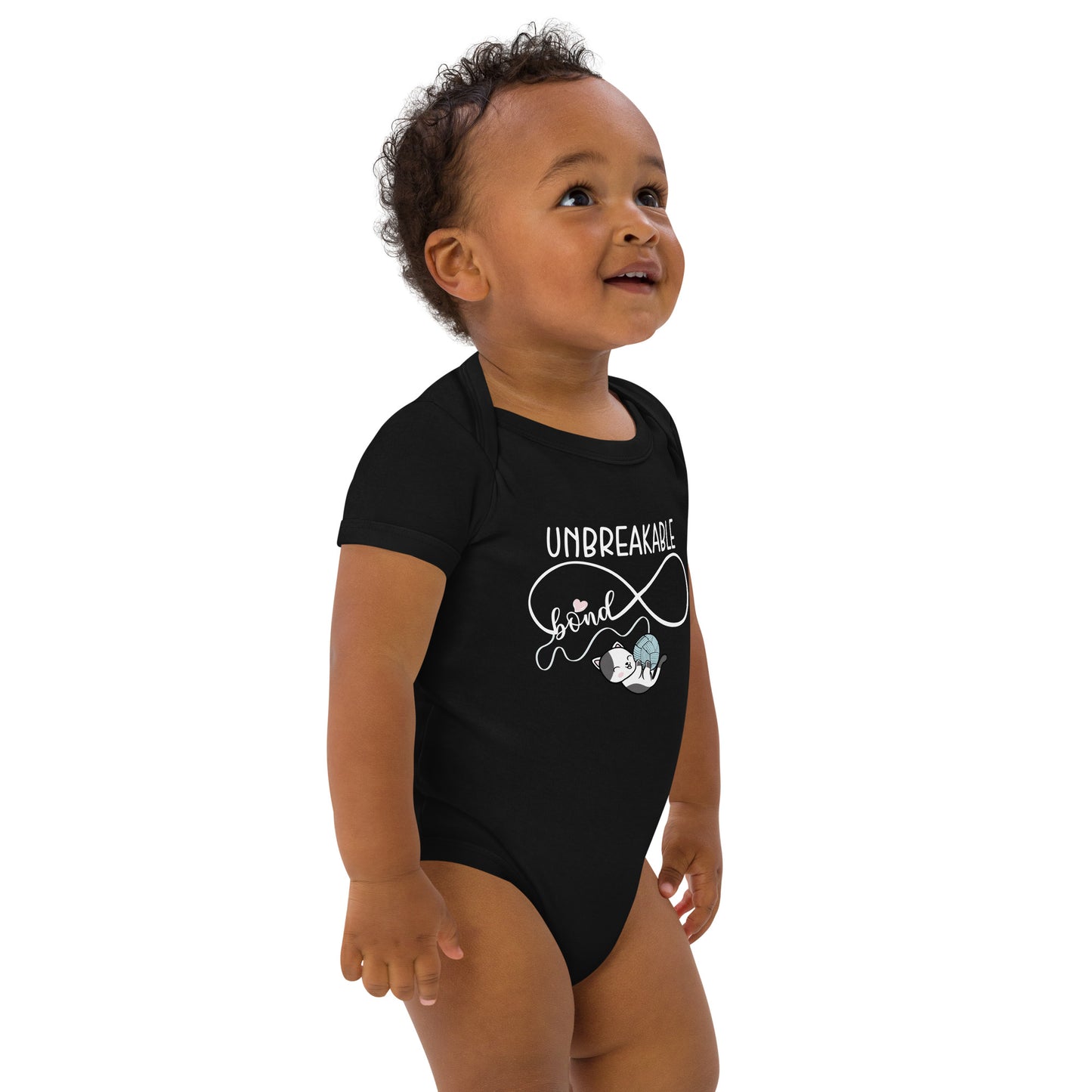 Unbreakable Bond, Baby Boy Organic Cotton Bodysuit