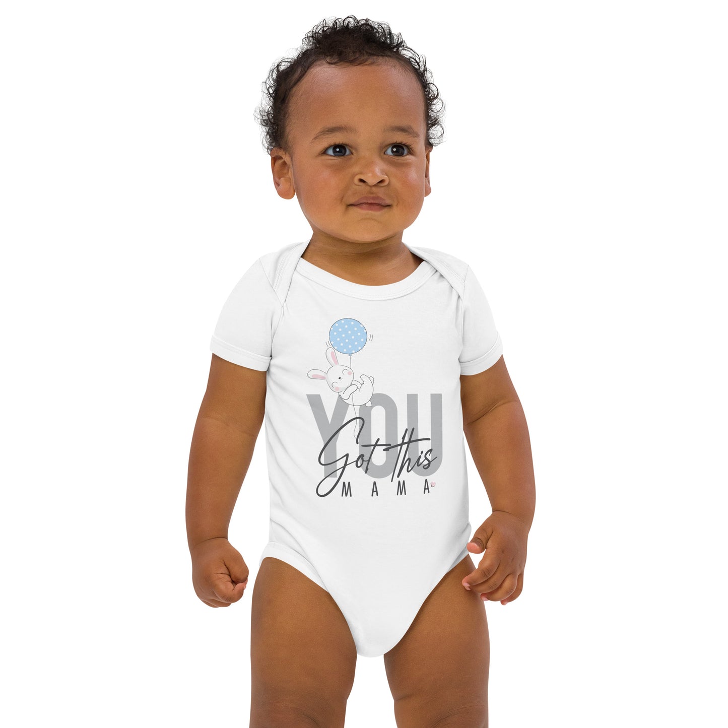 You Got This Mama, Baby Boy Organic Cotton Bodysuit