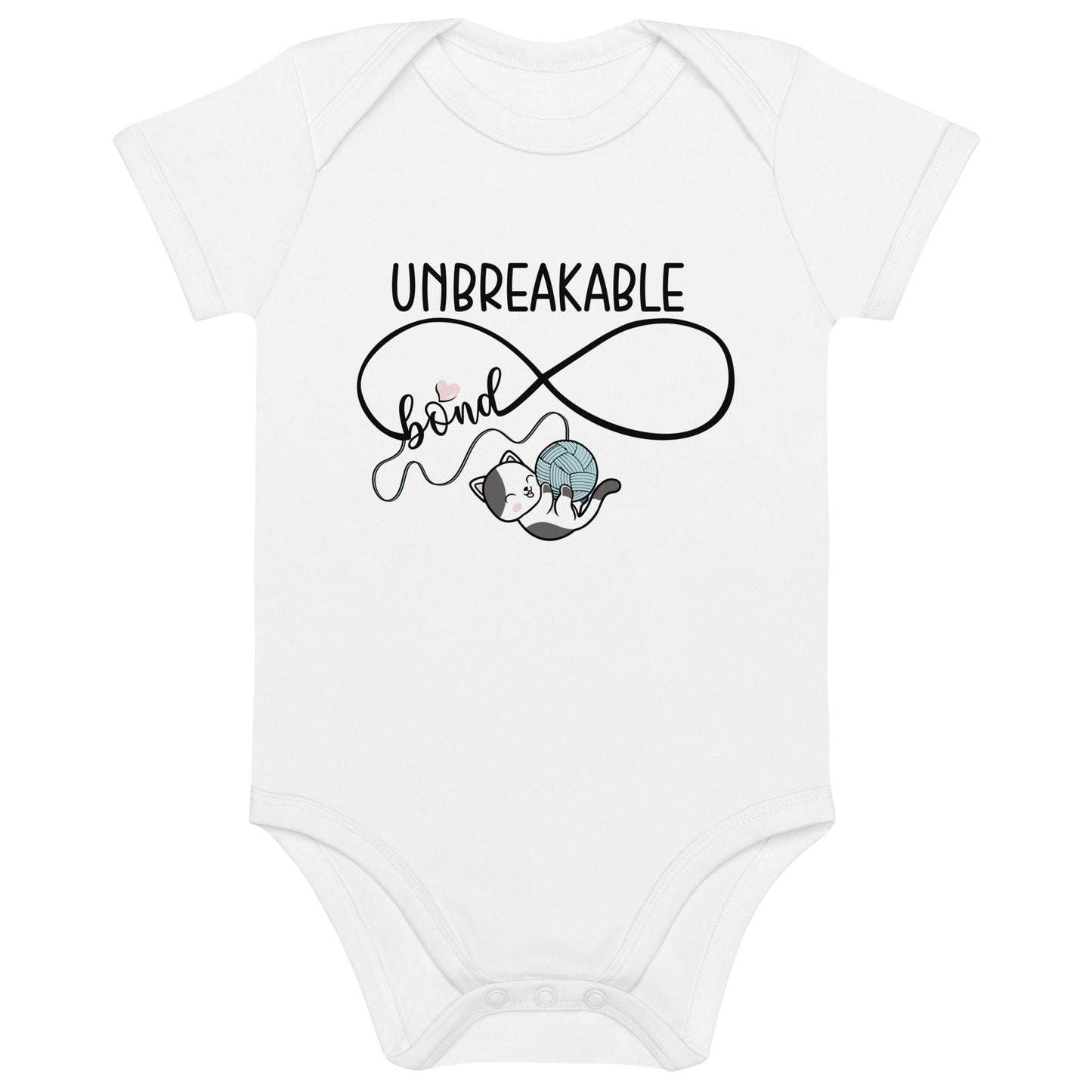 Unbreakable Bond, Baby Boy Organic Cotton Bodysuit