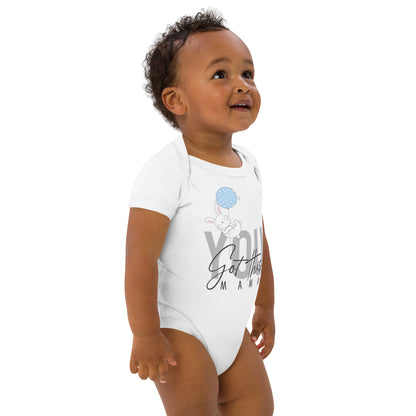 You Got This Mama, Baby Boy Organic Cotton Bodysuit