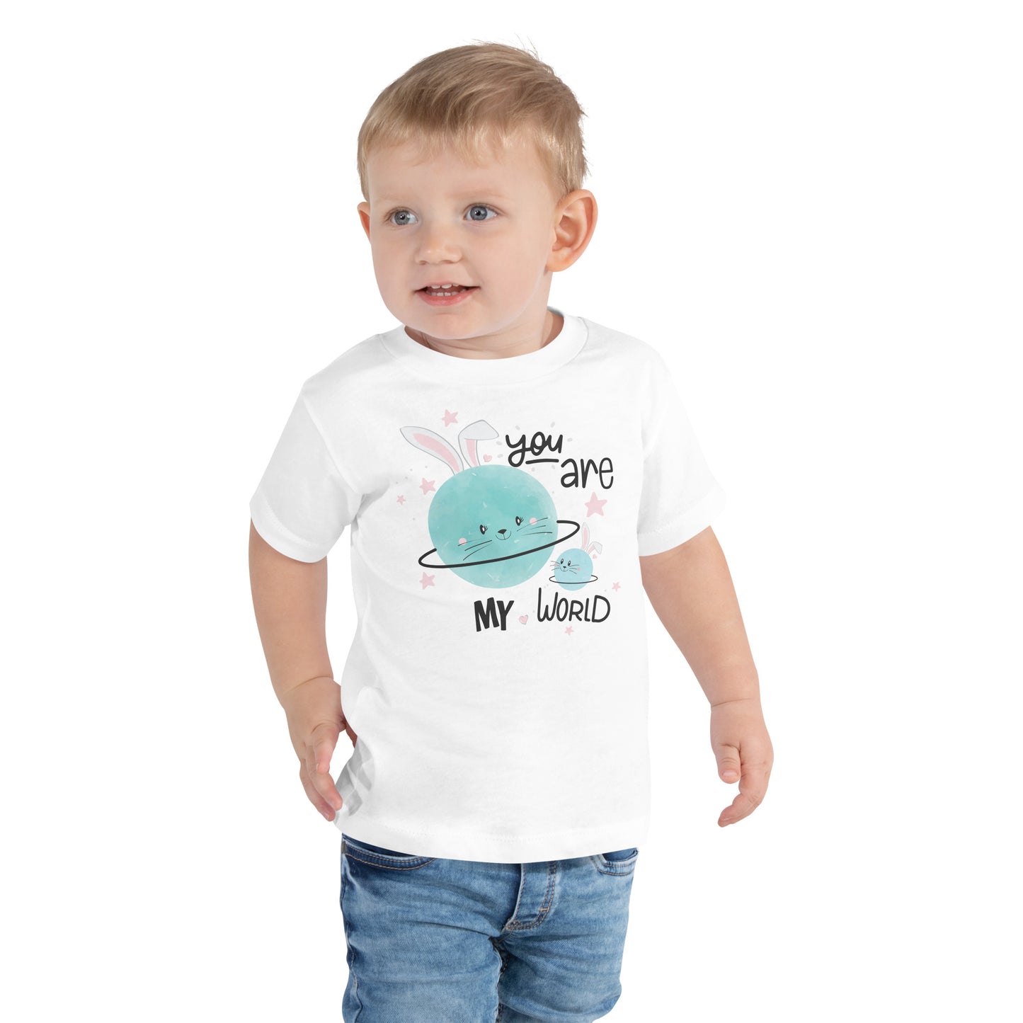 You Are My World, Toddler Boy Cotton T-Shirt